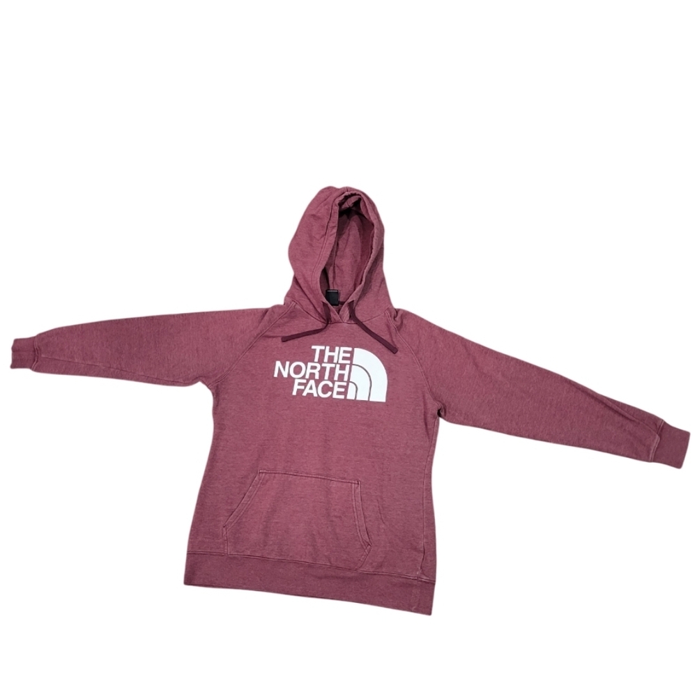 The North Face Women's Burgundy Hoodie - Size Large